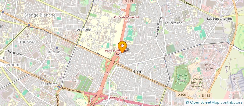 localisation de l'entreprise CC AUTOLOC à BRON