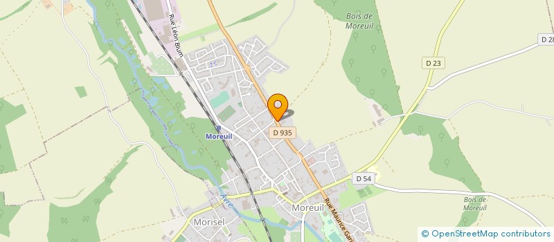 localisation de l'entreprise CC AVRE LUCE NOYE à MOREUIL