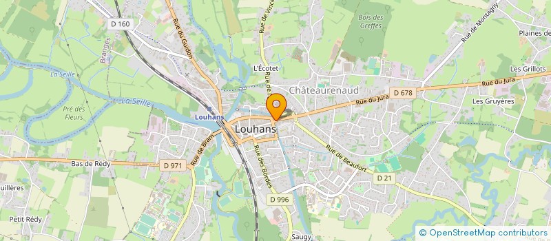 localisation de l'entreprise CC BRESSE LOUHANNAISE INTERCOM' à LOUHANS