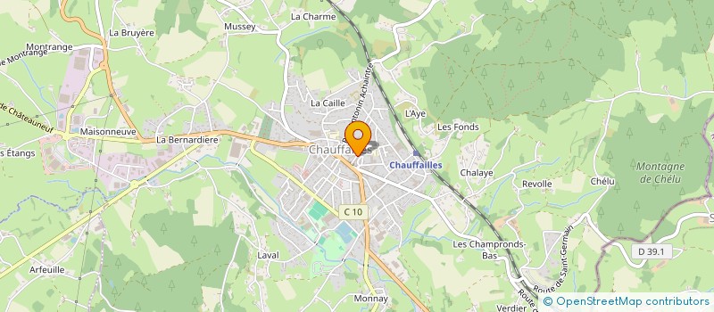 localisation de l'entreprise CC BRIONNAIS SUD BOURGOGNE à BAUDEMONT