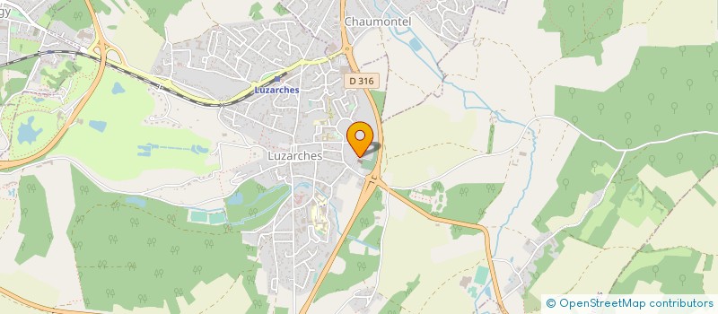 localisation de l'entreprise CC CARNELLE PAYS-DE-FRANCE à LUZARCHES