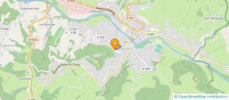 localisation de l'entreprise CC COMTAL LOT ET TRUYERE à ESPALION