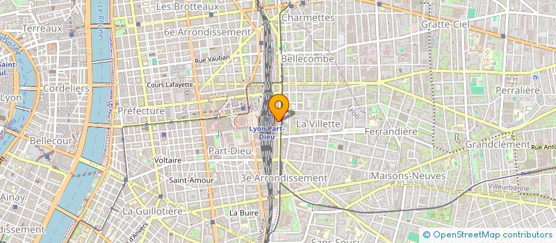 localisation de l'entreprise CC CONCEPT à LYON