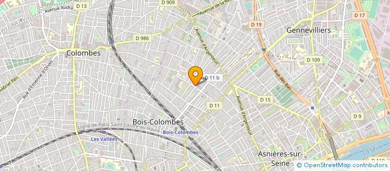 localisation de l'entreprise CC CONSEIL à BOIS COLOMBES