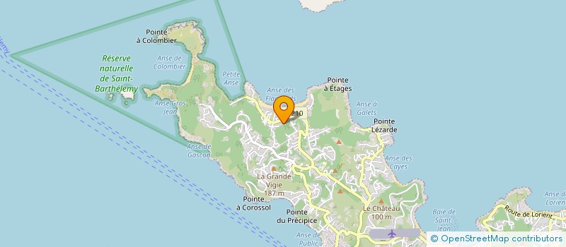 localisation de l'entreprise CC CONSEIL INVEST à SAINT-BARTHELEMY