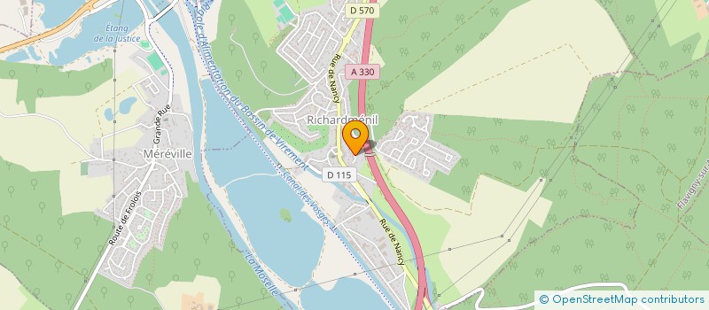 localisation de l'entreprise CC.CONSTRUCTIONS  RICHARDMENIL