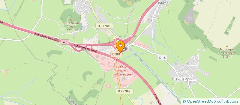 localisation de l'entreprise CC DE POUILLY EN AUXOIS/BLIGNY SUR OUCHE à POUILLY-EN-AUXOIS