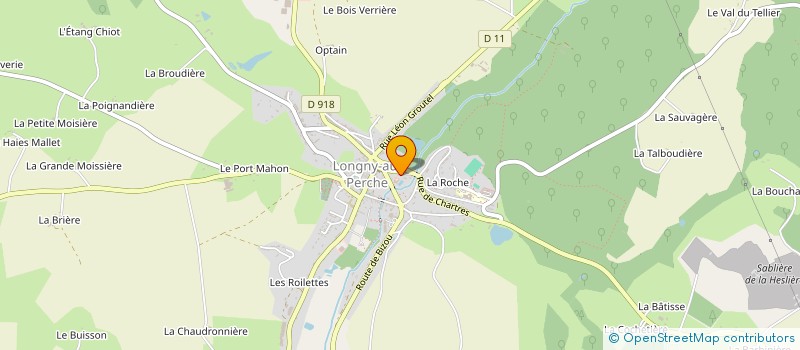 localisation de l'entreprise CC DES HAUTS DU PERCHE à LONGNY LES VILLAGES