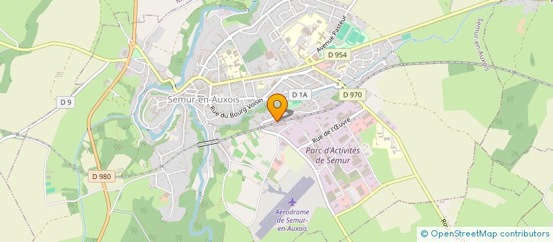 localisation de l'entreprise CC DES TERRES D'AUXOIS à SEMUR-EN-AUXOIS