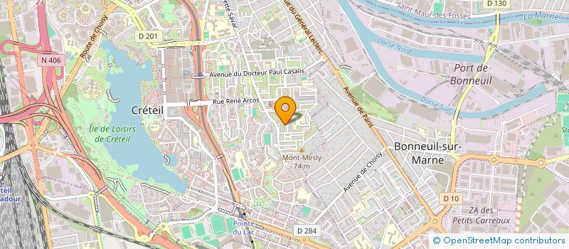 localisation de l'entreprise CC DRIVER  CRETEIL