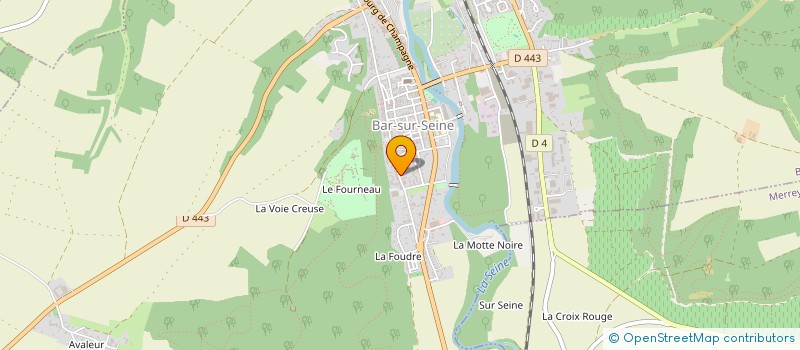 localisation de l'entreprise CC DU BARSEQUANAIS EN CHAMPAGNE à BAR-SUR-SEINE