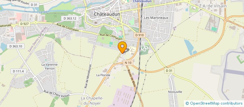 localisation de l'entreprise CC DU GRAND CHATEAUDUN à CHATEAUDUN