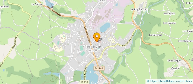 localisation de l'entreprise CC DU PAYS DE SAINT-ELOY  SAINT-ELOY-LES-MINES