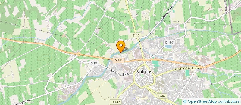 localisation de l'entreprise CC ENCLAVE DES PAPES-PAYS DE GRIGNAN à VALREAS