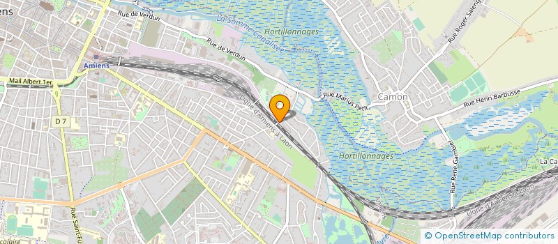 localisation de l'entreprise CC FINANCE  AMIENS