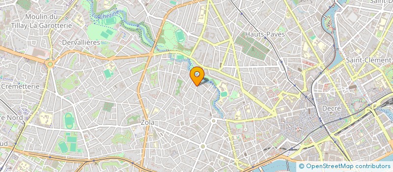 localisation de l'entreprise CC HOLDING à NANTES