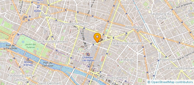 localisation de l'entreprise CC HOLDING  PARIS