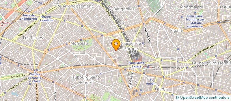 localisation de l'entreprise CC HOLDING  PARIS