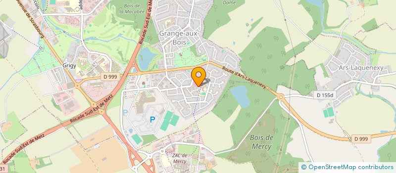 localisation de l'entreprise CC HOLDING  METZ