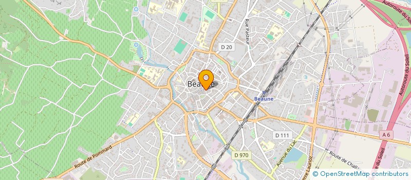 localisation de l'entreprise CC HOSPITALITY à BEAUNE