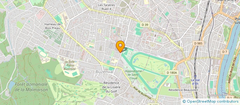localisation de l'entreprise CC IMMO 80 à RUEIL-MALMAISON