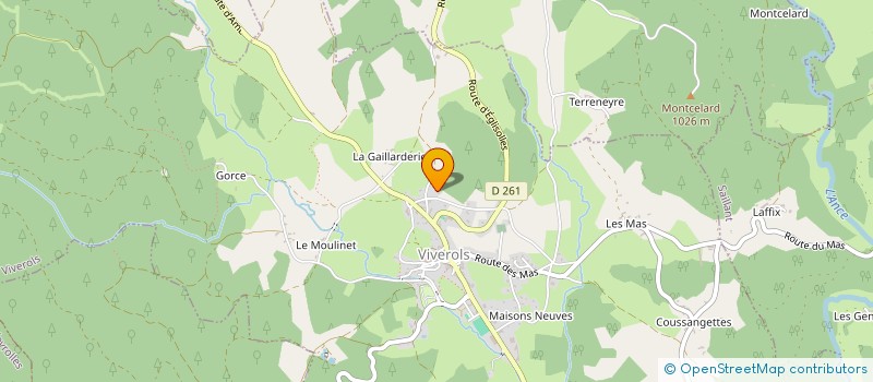 localisation de l'entreprise CC IMMO  VIVEROLS