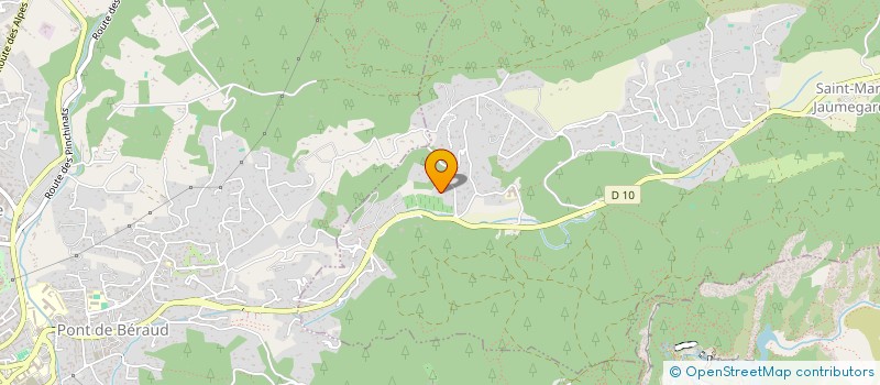 localisation de l'entreprise CC INVEST  SAINT-MARC-JAUMEGARDE