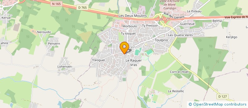 localisation de l'entreprise CC INVEST  PLOEREN