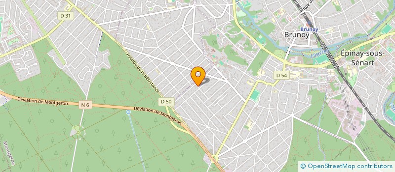 localisation de l'entreprise CC ISOLATIONS à BRUNOY