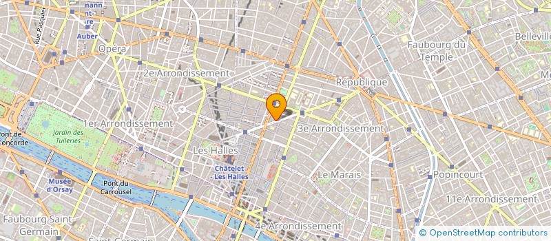 localisation de l'entreprise CC LA REINE  PARIS