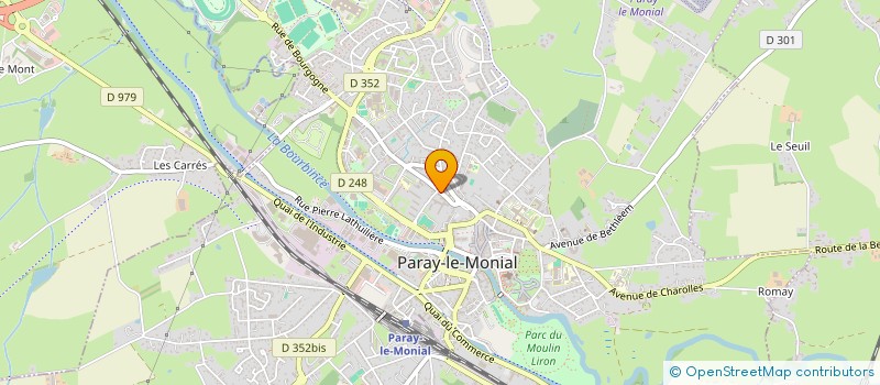 localisation de l'entreprise CC LE GRAND CHAROLAIS à PARAY-LE-MONIAL