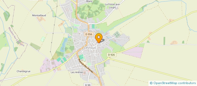 localisation de l'entreprise CC LEVROUX BOISCHAUT CHAMPAGNE à LEVROUX