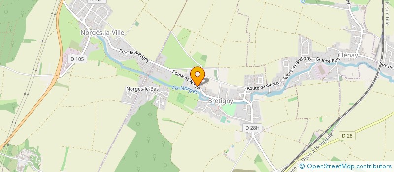 localisation de l'entreprise CC NORGE ET TILLE à BRETIGNY