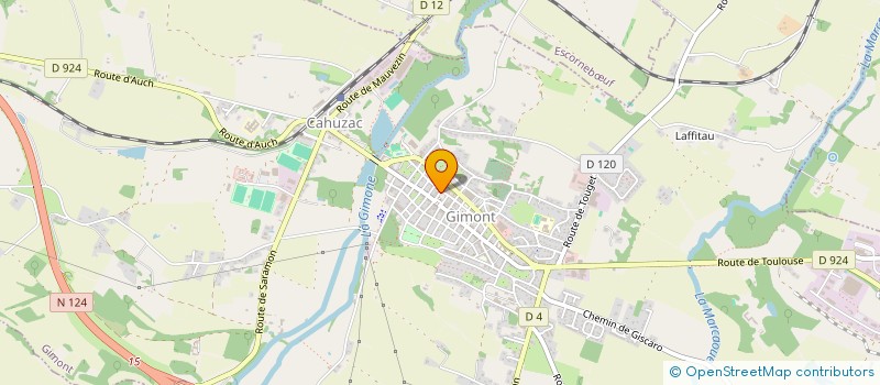 localisation de l'entreprise CC PATRIMOINE  JUILLES