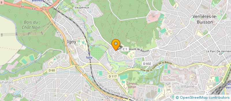 localisation de l'entreprise CC PHARMA CONSULT à VERRIERES-LE-BUISSON