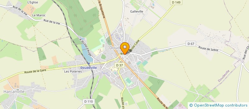 localisation de l'entreprise CC PLATEAU DE CAUX à DOUDEVILLE
