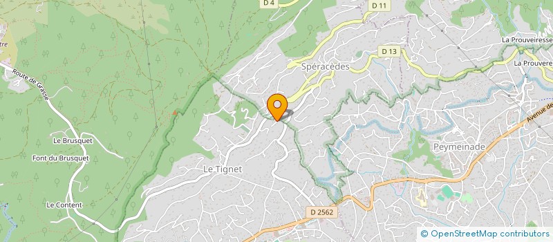 localisation de l'entreprise CC RACING TEAM à LE TIGNET