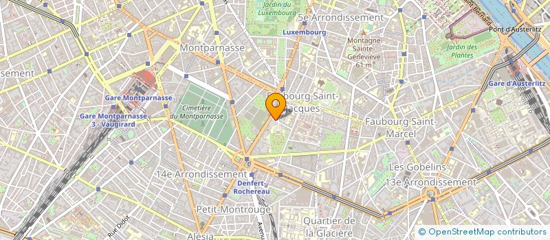 localisation de l'entreprise CC & RASPAIL  PARIS