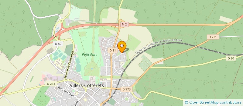 localisation de l'entreprise CC RETZ EN VALOIS à VILLERS-COTTERETS