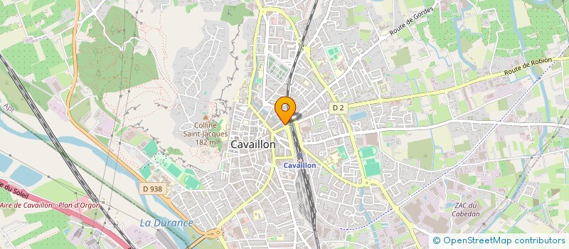 localisation de l'entreprise CC STRUCTURES à CAVAILLON