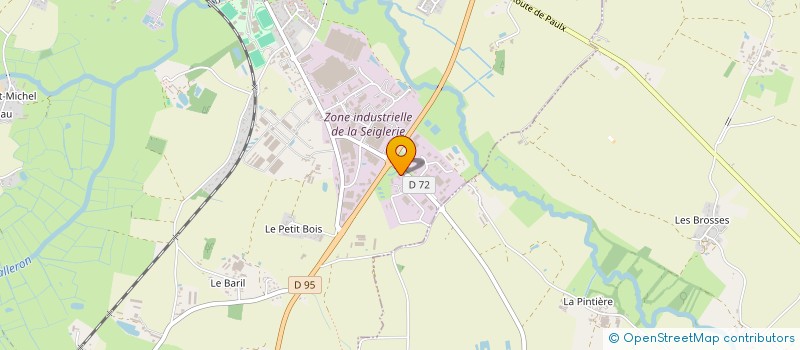 localisation de l'entreprise CC SUD RETZ ATLANTIQUE à MACHECOUL-SAINT-MEME
