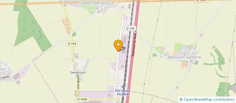 localisation de l'entreprise CC TERRE DE PICARDIE à ESTREES-DENIECOURT