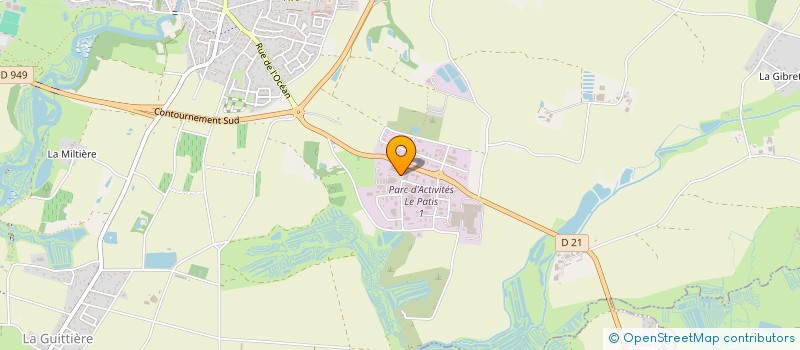 localisation de l'entreprise CC VENDEE GRAND LITTORAL à TALMONT-SAINT-HILAIRE