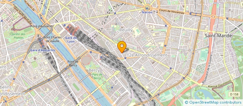 localisation de l'entreprise CC VIDEO à PARIS