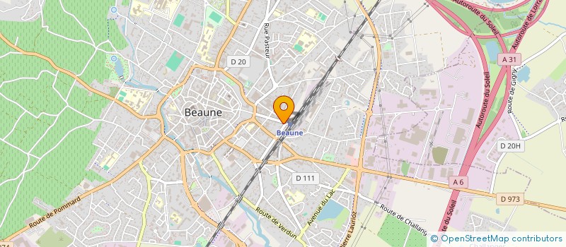 localisation de l'entreprise CCA RESTO à BEAUNE