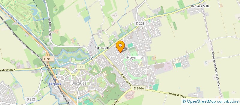 localisation de l'entreprise CCA RETAIL  HOYMILLE