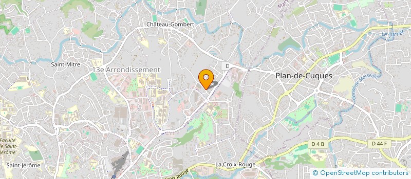 localisation de l'entreprise CCAD à MARSEILLE