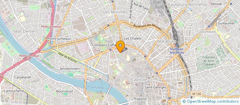 localisation de l'entreprise CCAFAVIER  TOULOUSE