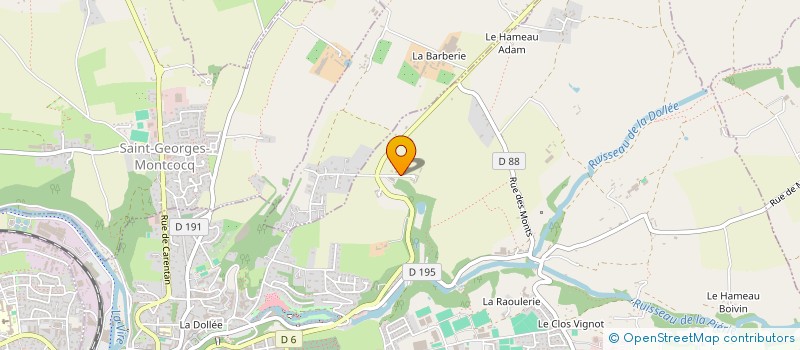 localisation de l'entreprise CCALDB  SAINT-LO