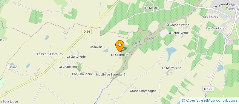 localisation de l'entreprise CCALM  CHEMILLE-EN-ANJOU